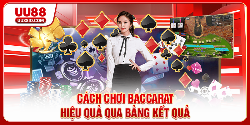 Cách chơi Baccarat hiệu quả qua bảng kết quả